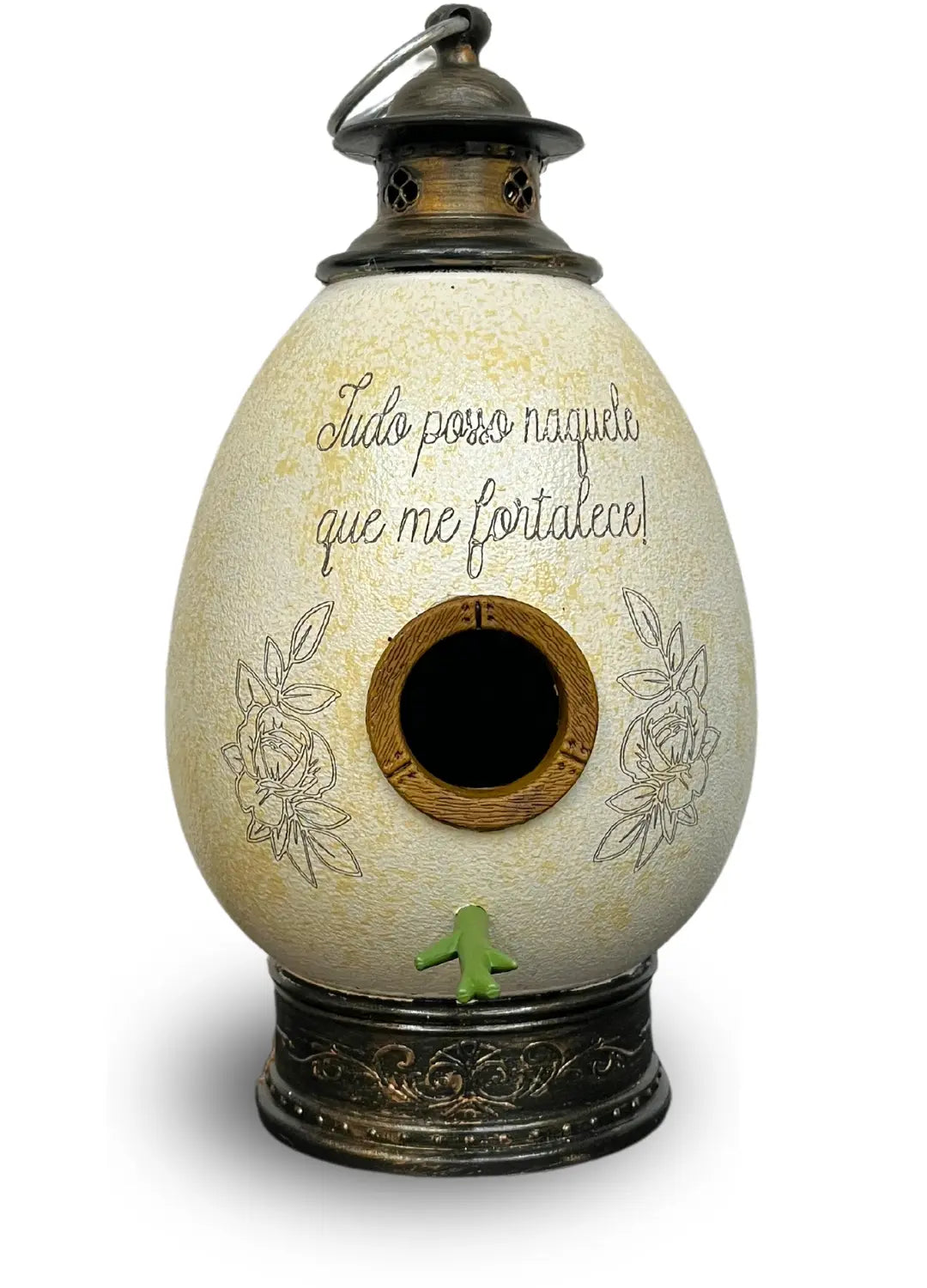 CasaOvo Versículo – Casinha Pássaros