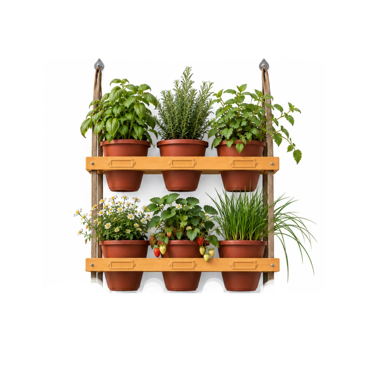 Horta Vertical - 2 Prateleiras