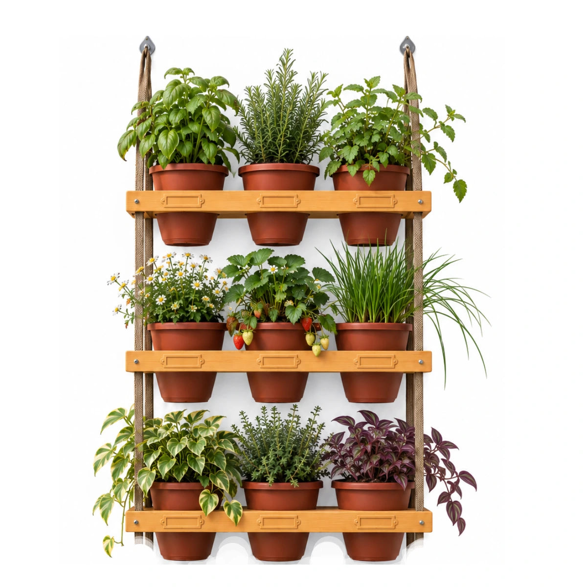 Horta Vertical - 3 Prateleiras