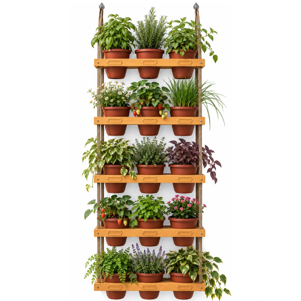 Horta Vertical - 5 Prateleiras