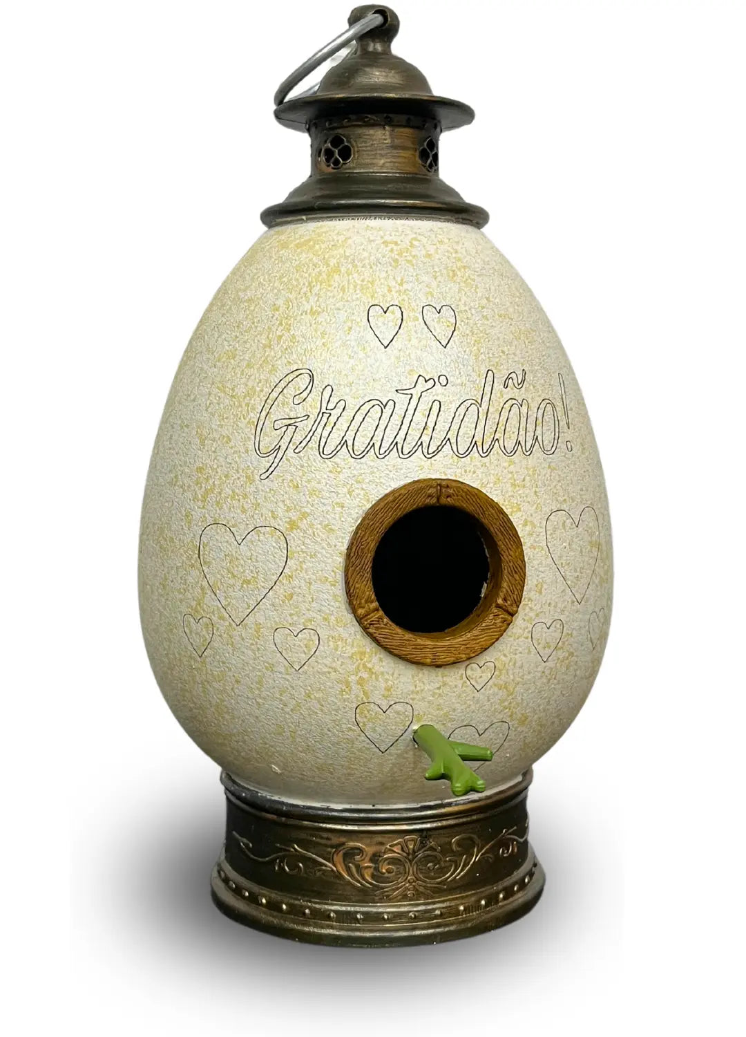 CasaOvo Gratidão – Casinha Pássaros