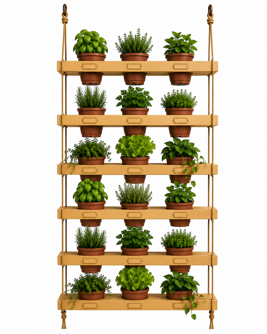 Horta Vertical - 6 Prateleiras