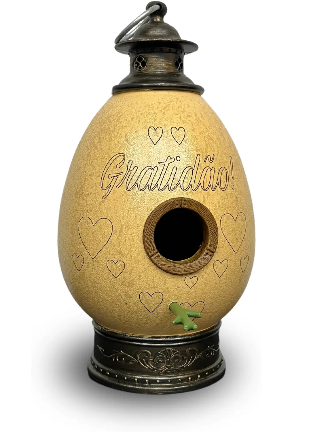CasaOvo Gratidão – Casinha Pássaros